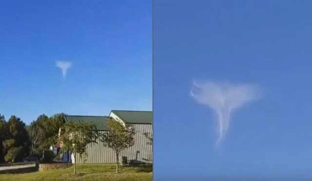 Реальные фото ангелов в небе Signs in the Sky: Angel-like cloud appears over Camden, South Carolina (Video) U