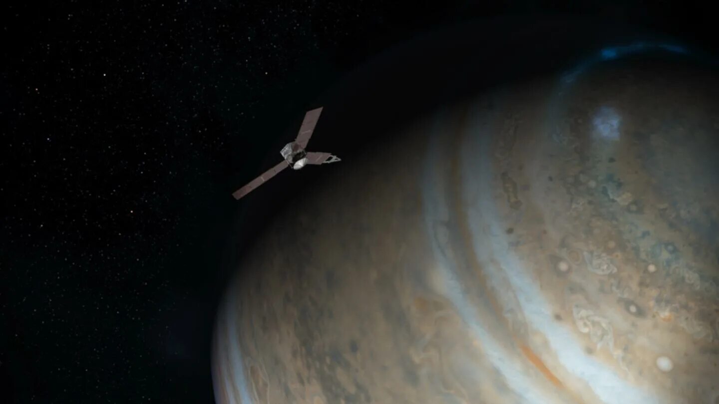 Реальные фото планет с телескопа Jupiter bound: Juno probe passes halfway mark