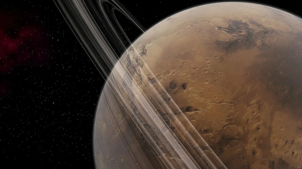 Реальные фото планет солнечной системы Martian Moon's Orbit Suggests the Planet Once Had Rings - YouTube