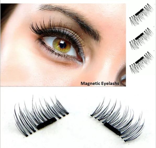 Реальные фото ресниц на магнитах Ресницы на магнитах Magnet Eyelashes.Естественный взгляд.