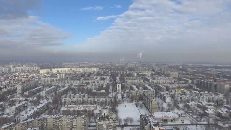 Реальный челябинск фото Активисты сняли на видео с высоты птичьего полёта, как Челябинск утонул в смоге 