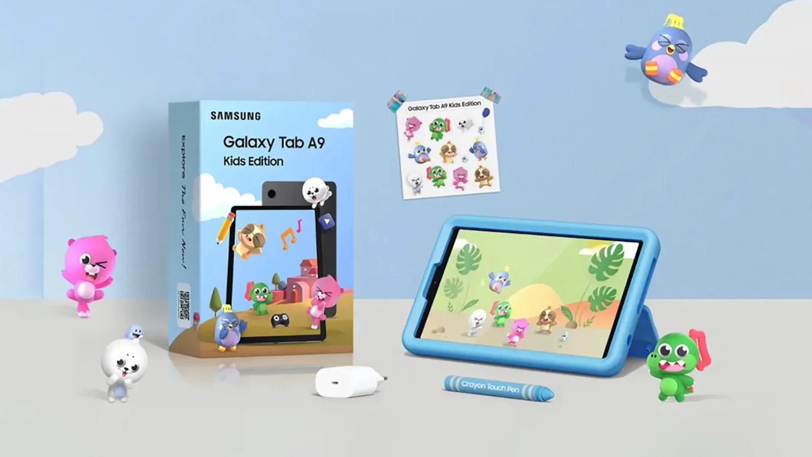 Ребенка холл фото Samsung представила детский планшет Galaxy Tab A9 Kids Edition РБК Life