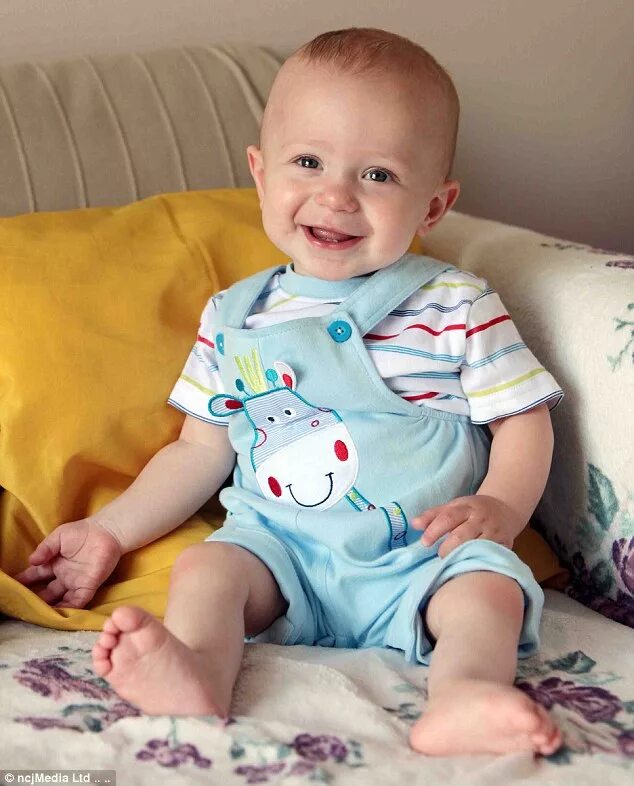 Ребенок 1 год 2 месяца фото Baby boy was 20 minutes from death after battling meningitis TWICE Daily Mail On