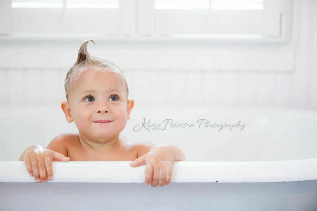 Ребенок в ванне фото Posts about baby in the bath tub on Karie Peterson Photography