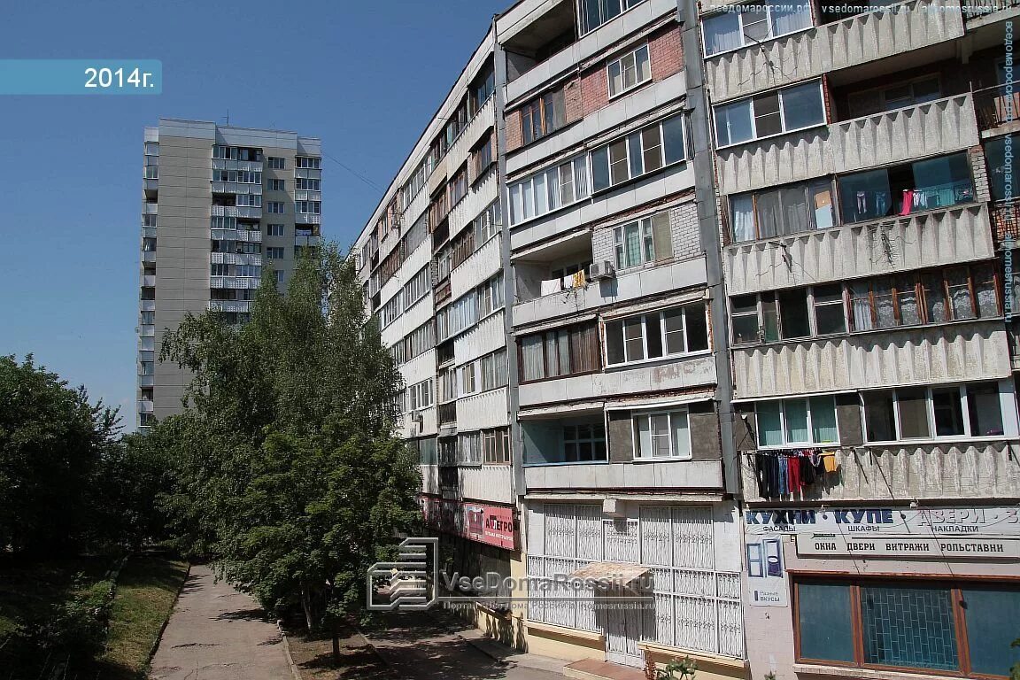 Ребра ели ул калинина 2 1 фото Pyatigorsk, Kalinin avenue house 2 к.2. Apartment house with a store on the grou