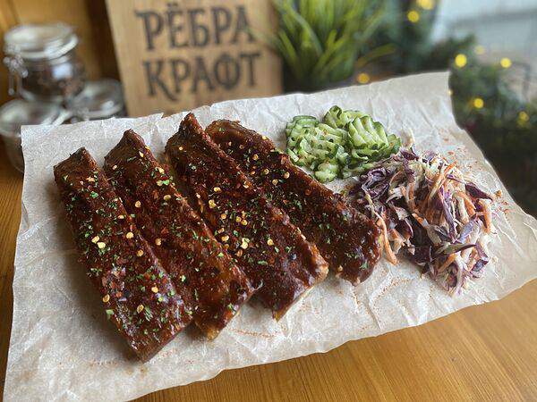 Ребра крафт ошарская ул 9 фото Заказать "Ребра BBQ" из Ребра & Крафт в Нижнем Новгороде через Яндекс Еду