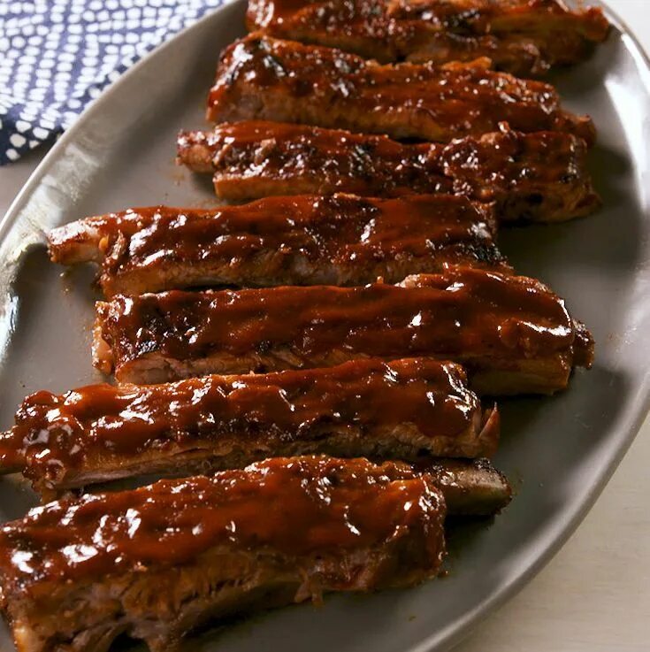 Ребрышки в медовом соусе фото St. Louis–Style Ribs Put All Other Cities To Shame Recipe Pork spare ribs recipe