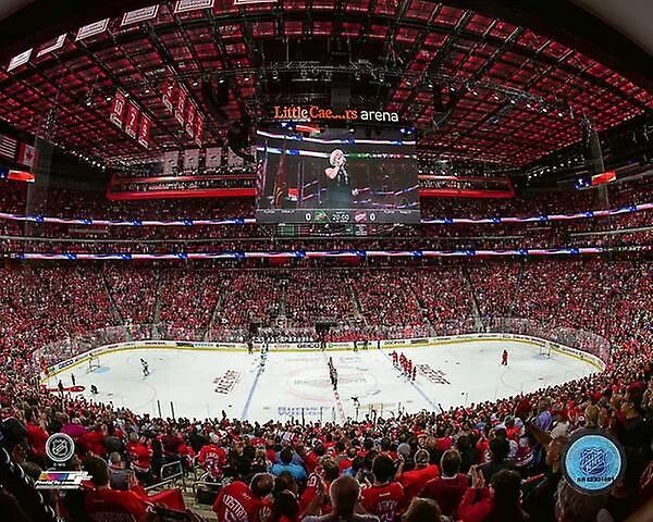 Ред арена фото Little Caesars Arena 2017 Photo Print Fruugo TR