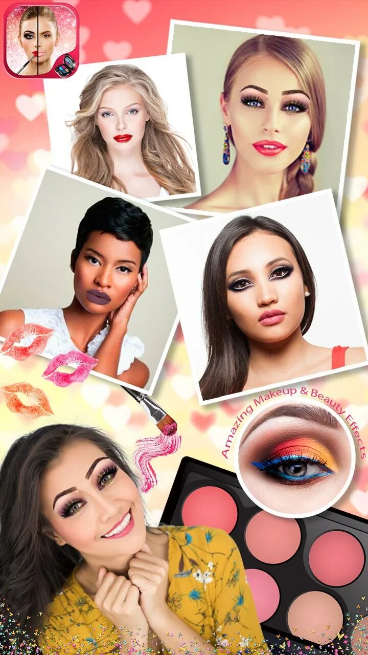 Редактировать фото макияж онлайн бесплатно Kecantikan Makeup Montase Foto APK untuk Unduhan Android