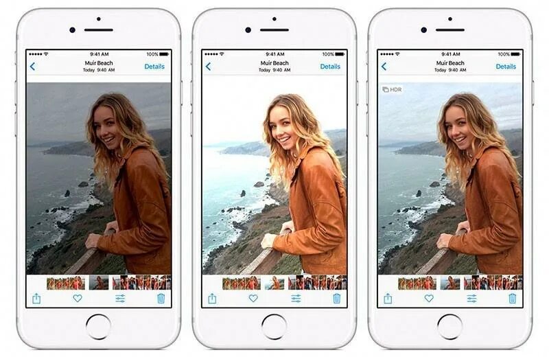 Редактировать фото на айфоне в галерее Что такое HDR (High Dynamic Range) технология: в телевизоре, камере, телефоне, в