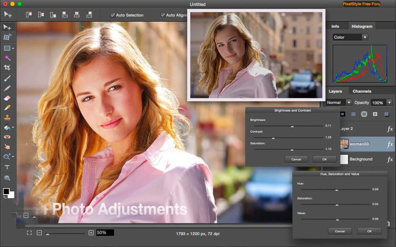 Редактор фото светлее Pixelstyle Photo Editor Pro for Mac - only $12! - MightyDeals