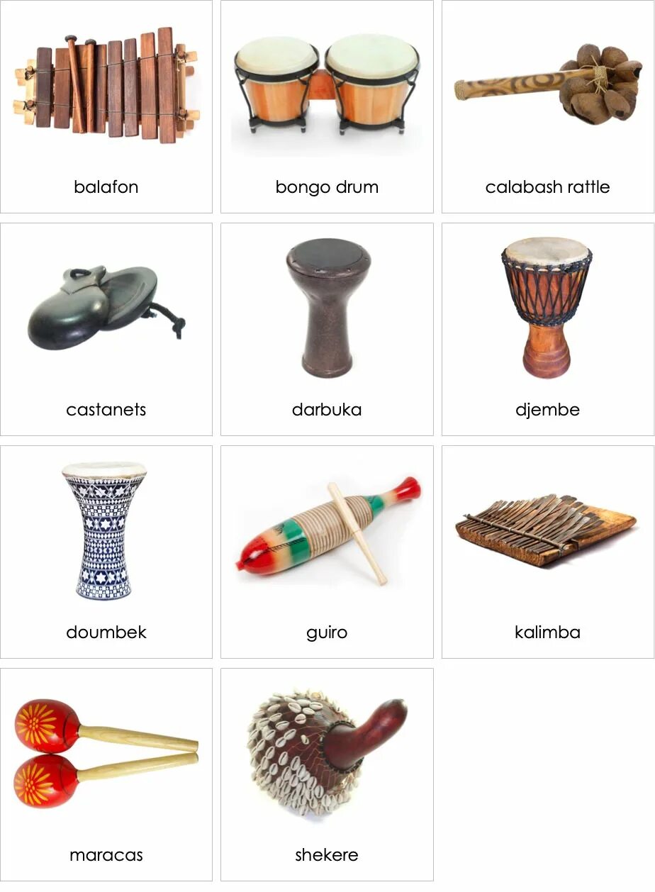 Редкие музыкальные инструменты названия и фото Musical Instruments Africa AMI Digital