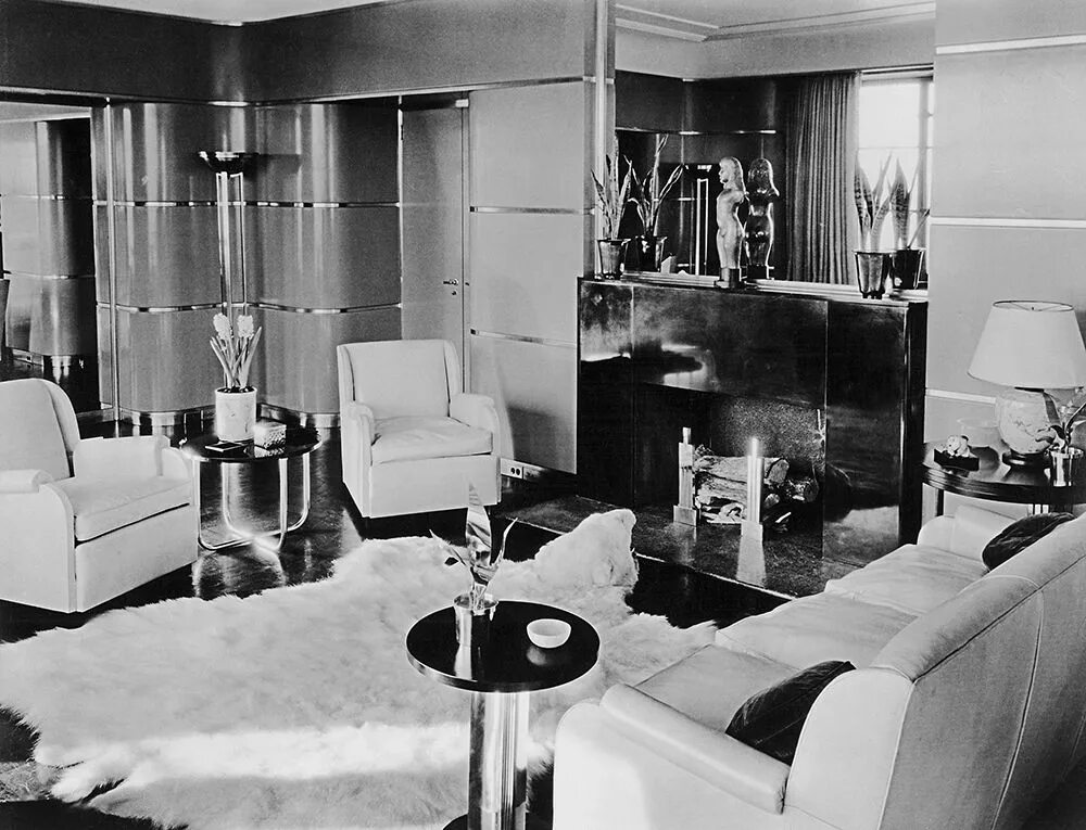 Редкие питомцы арт деко 1930 фото Marilyn Friedman Recasts Interior Design in the 1930s - SURFACE Art deco living 