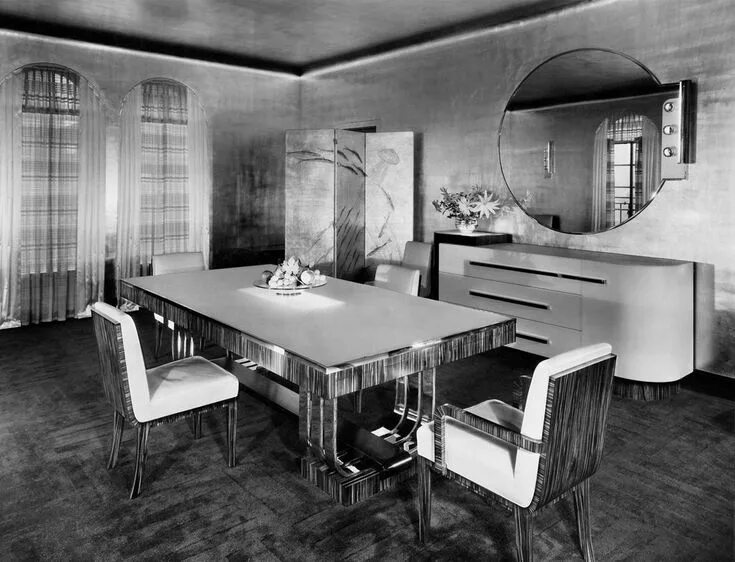 Редкие питомцы арт деко 1930 фото How the 1930s Changed Interior Design As We Know It 1930s interior design, 1930 