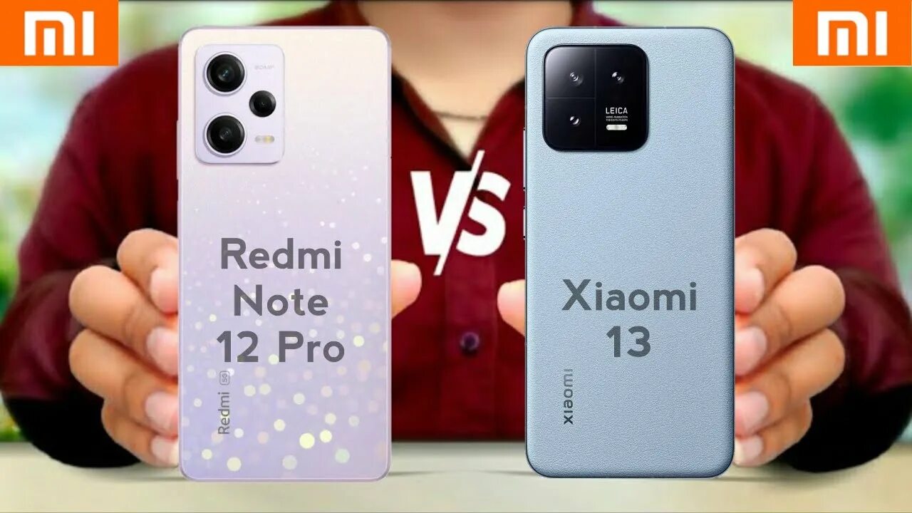 Редми 13 про фото Redmi Note 12 Pro vs Xiaomi 13 Xiaomi 13 vs Redmi Note 12 Pro - YouTube