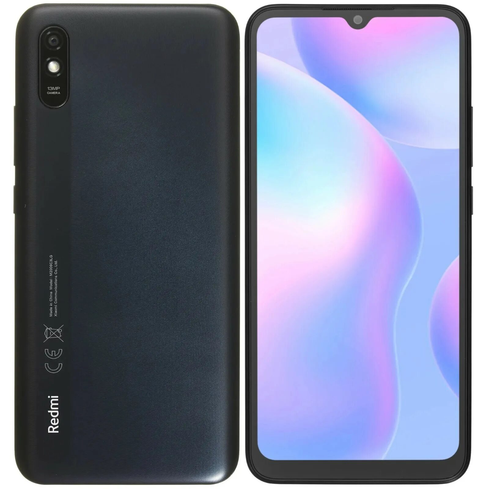 Редми 9 фото Смартфон Xiaomi Redmi 9A RU, 6.53", IPS, 2Гб, 32Гб, 13Мп, 5Мп, 5000мАч, серый (9