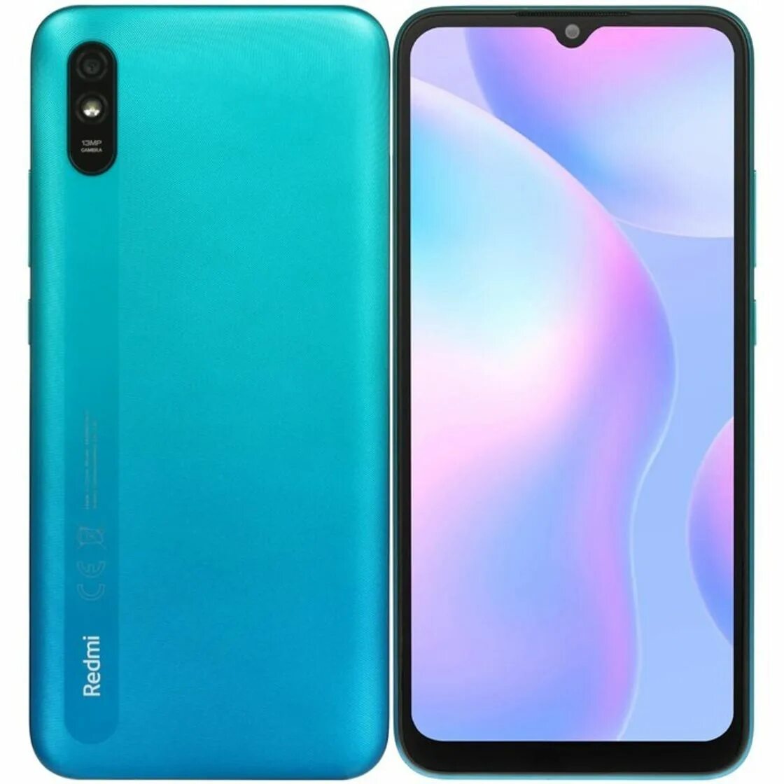 Редми 9 фото Смартфон Xiaomi Redmi 9A RU, 6.53", IPS, 2Гб, 32Гб, 13Мп, 5Мп, 5000мАч, зелёный 