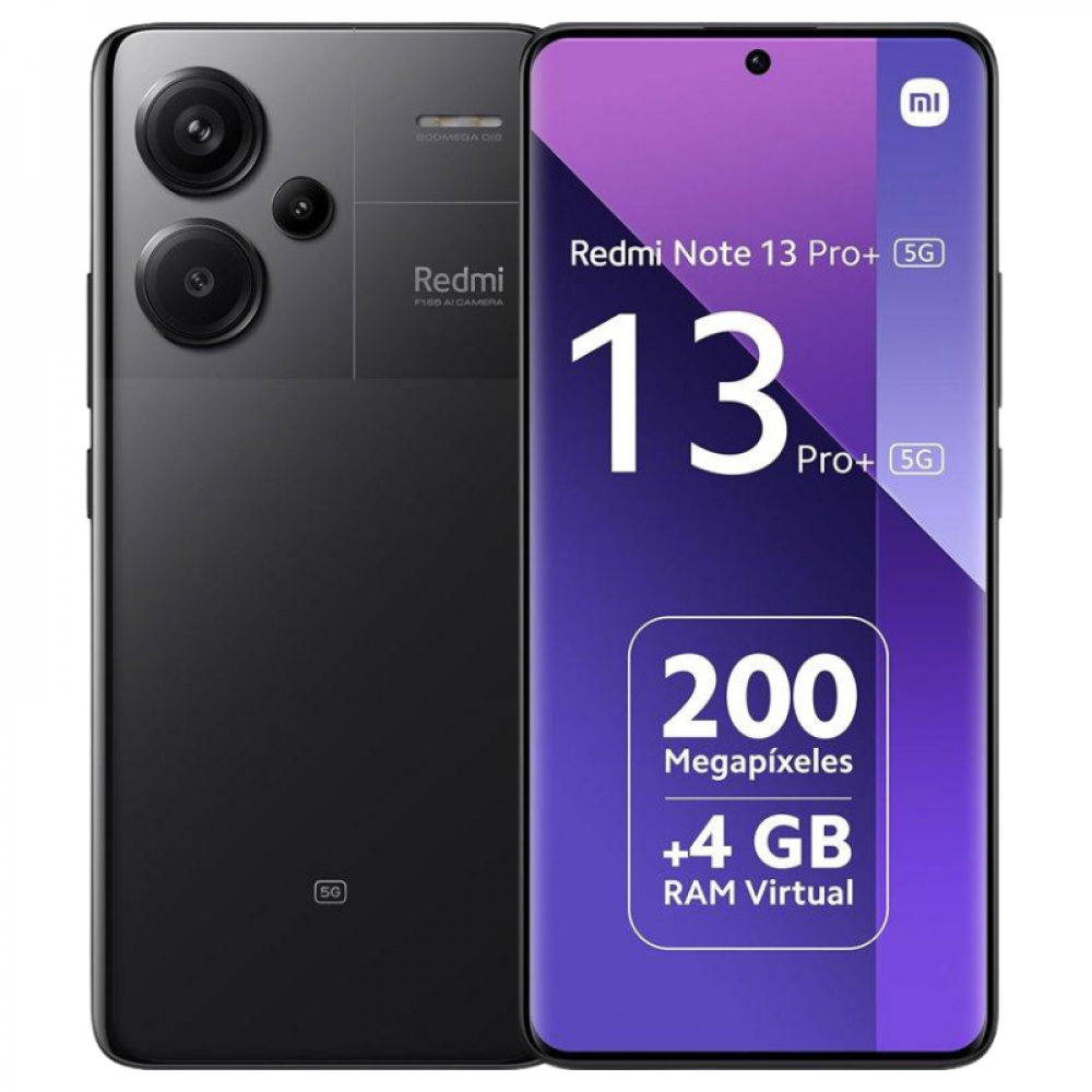 Редми нот 13 про 5g фото Купить Смартфон Xiaomi Redmi Note 13 Pro Plus 5G 12/512Gb (Midnight Black / Черн