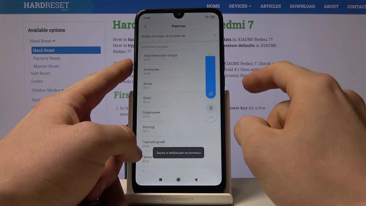 Редми нот 9 установка фото на вызовы Redmi 7 Как сменить мелодию вызова - YouTube