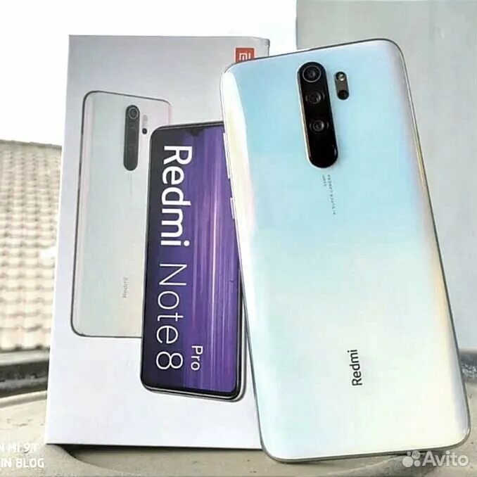 Б/У и уценка Xiaomi Redmi Note 8 2021 64GB Neptune Blue (8-ядерный MediaTek Heli