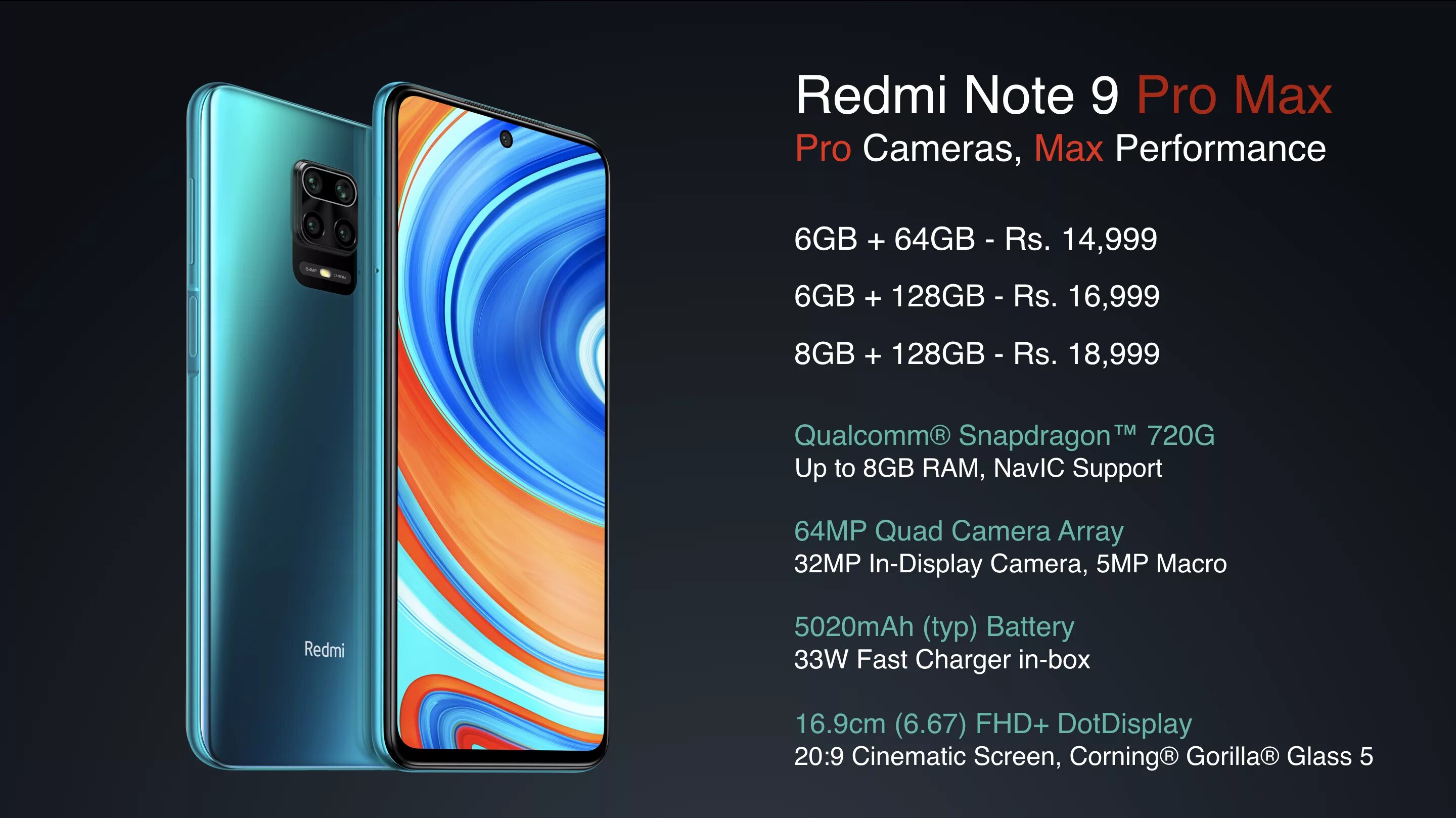 Редми ноте 9 про фото Xiaomi Redmi Note 9 Pro And Redmi Note 9 Pro Max Launched GizMeek