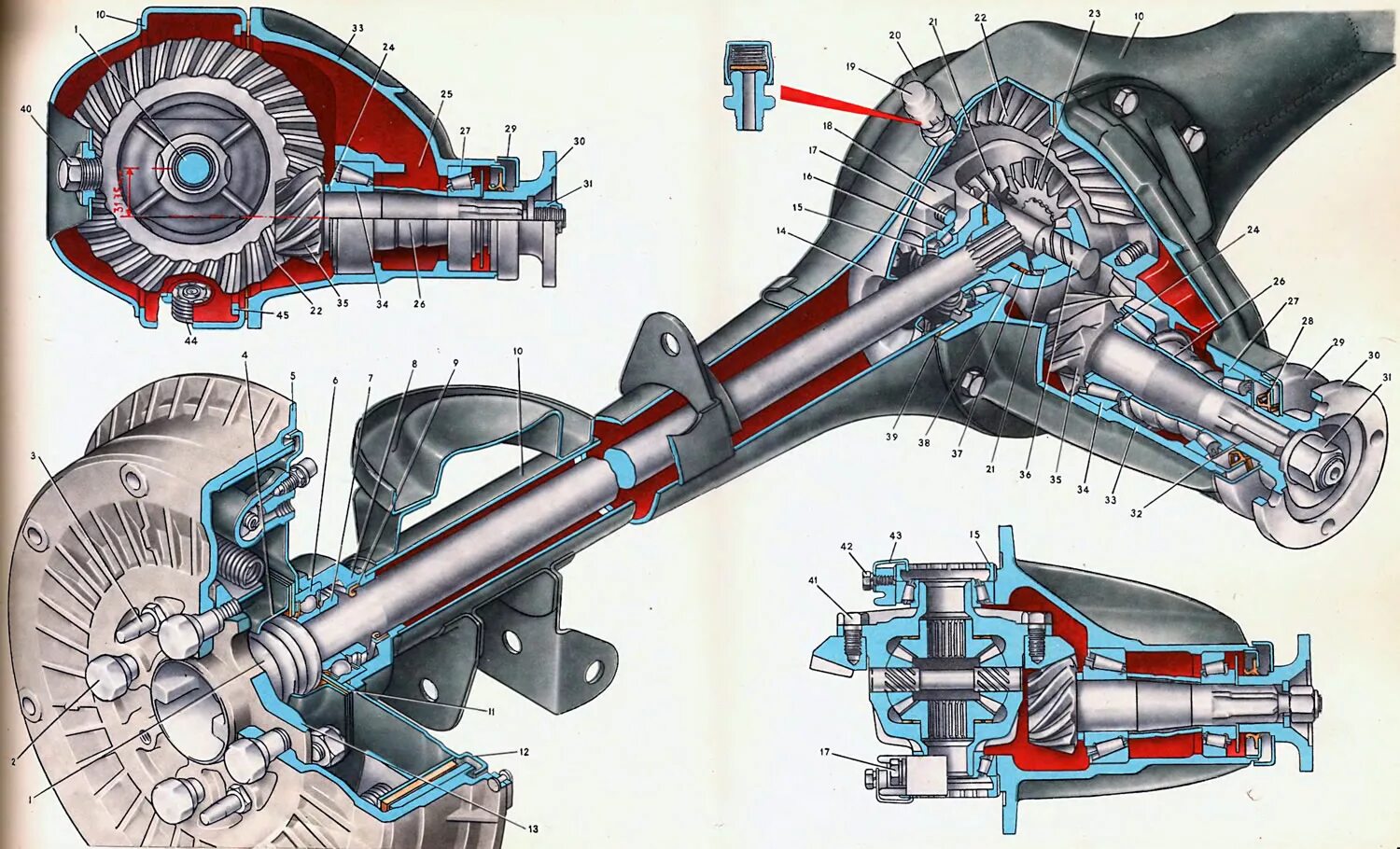 Редуктор ваз ремонт своими Rear axle and final drive (VAZ-2101 "Zhiguli" 1970-1983 / General information / 