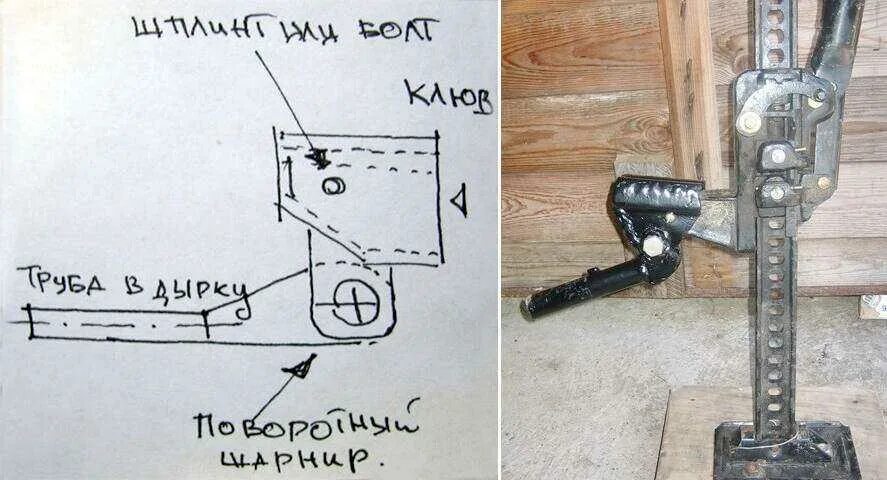 Реечный домкрат своими руками чертежи Хайджек своими руками чертежи фото - PwCalc.ru