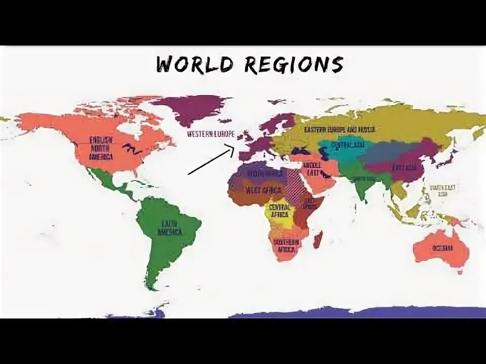 Регионы мира фото World Geography - YouTube