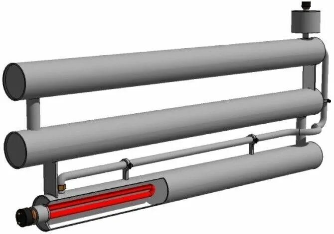 Регистр отопления из труб фото Регистр отопления РАП 4x89x3.0 L=11000 мм купить от 57 719 руб./шт. в Казани от 