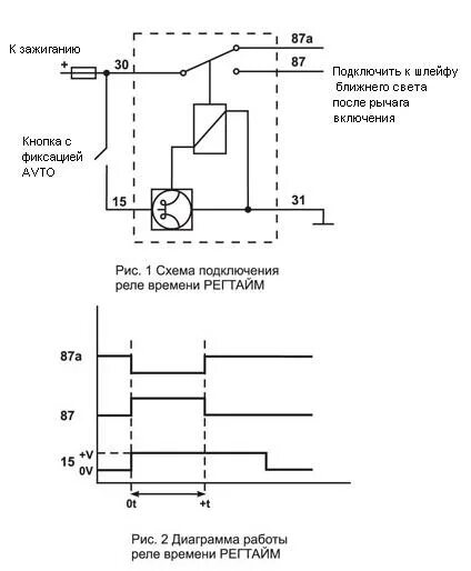 Регтайм реле 12в схема подключения Клуб Любителей Toyota Opa - Галерея - Просмотр изображения - 123.jpg