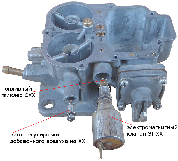 Регулировка карбюратора ваз 2107 фото Особенности сборки корпуса карбюратора Озон 2105, 2107