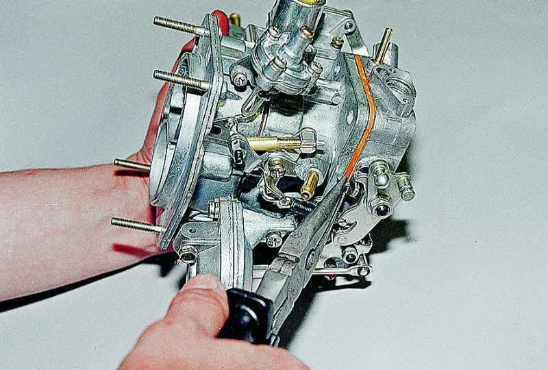 Регулировка карбюратора ваз 2107 фото Ремонт ВАЗ 2106 (Жигули) : Регулировка положения дроссельных заслонок