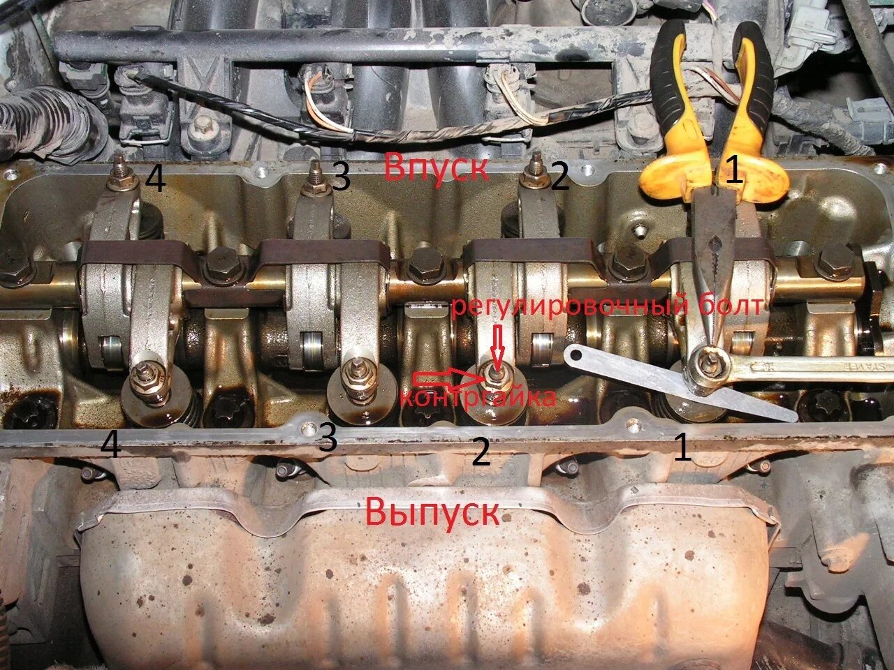 Регулировка клапанов рено логан фото Регулировка клапанов по меткам рено логан 1.4 (подробно) - Renault Logan (1G), 1