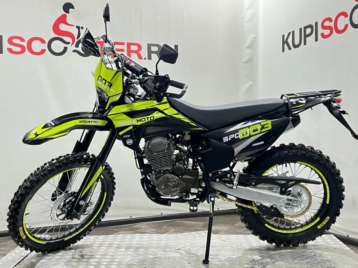 Регулмото спорт 003 фото Купить новый Regulmoto Sport 003 PR PRO карбюратор 5 передач в Москве: зелёный в