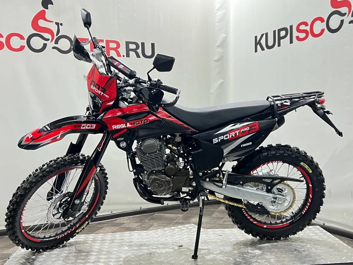 Регулмото спорт 003 фото Купить новый Regulmoto Sport 003 PR PRO карбюратор 5 передач в Москве: красный в