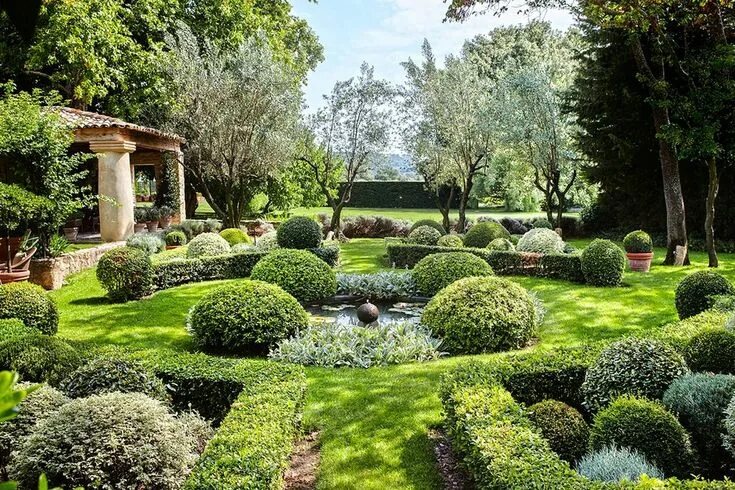 Регулярный ландшафтный дизайн This Is the French Design Master You Should Know Parterre garden, Provence garde