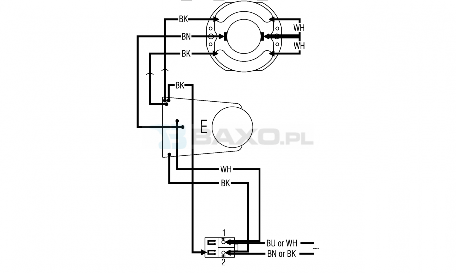 Регулятор болгарки бош схема WE 14-125 VS US 120V, (01426421) - Metabo - Części Baxo