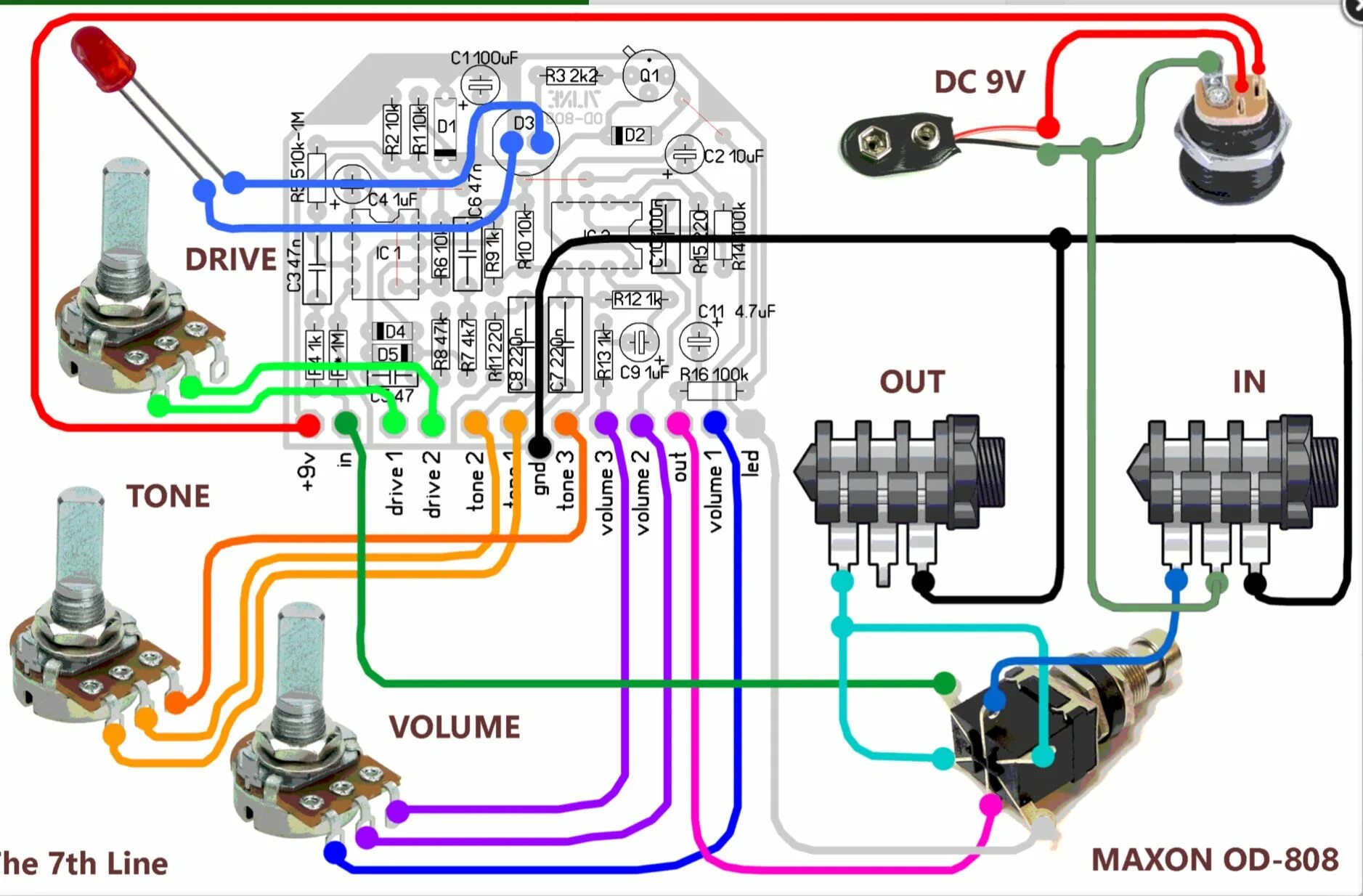 Регулятор громкости распайка Pin em Audio amplifier Amplificador de áudio, Amplificador, Eletrônica