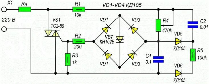 Регулятор мощности своими руками схема Мощный симисторный регулятор мощности. Line chart, Chart, Diagram