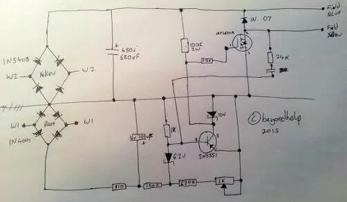 Регулятор напряжения 2.5 кв для бензогенератора схема Avr схема генератора