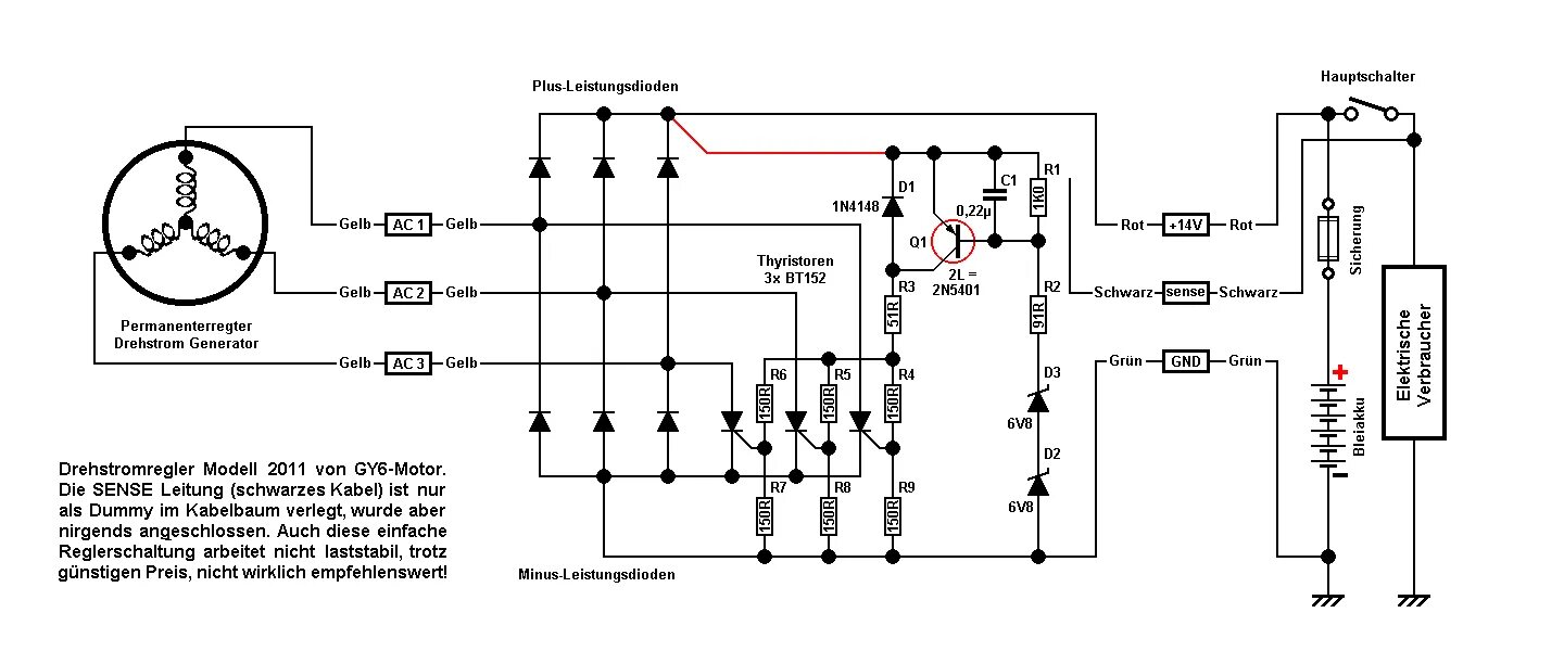 Регулятор напряжения электросхемы Rangkaian elektronik, Elektronik