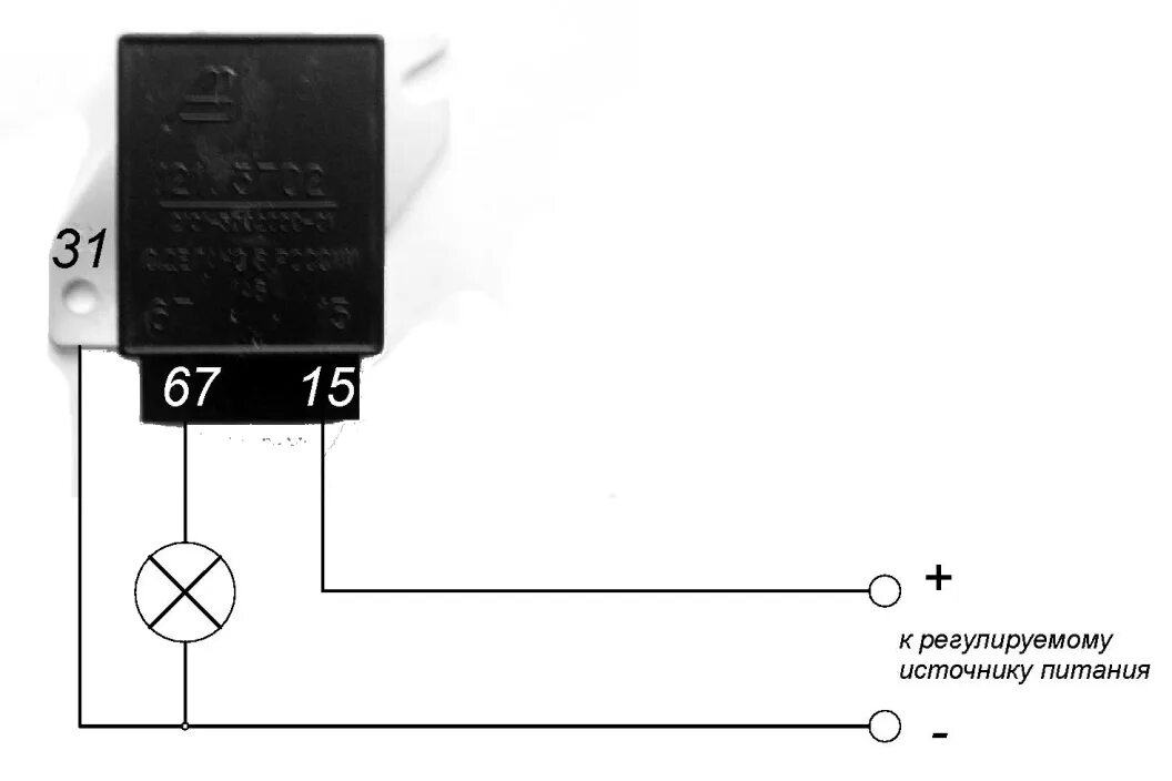 Регулятор напряжения генератора 67.3702 схема подключения характеристики Как проверить реле регулятор ВАЗ? - Diodnik