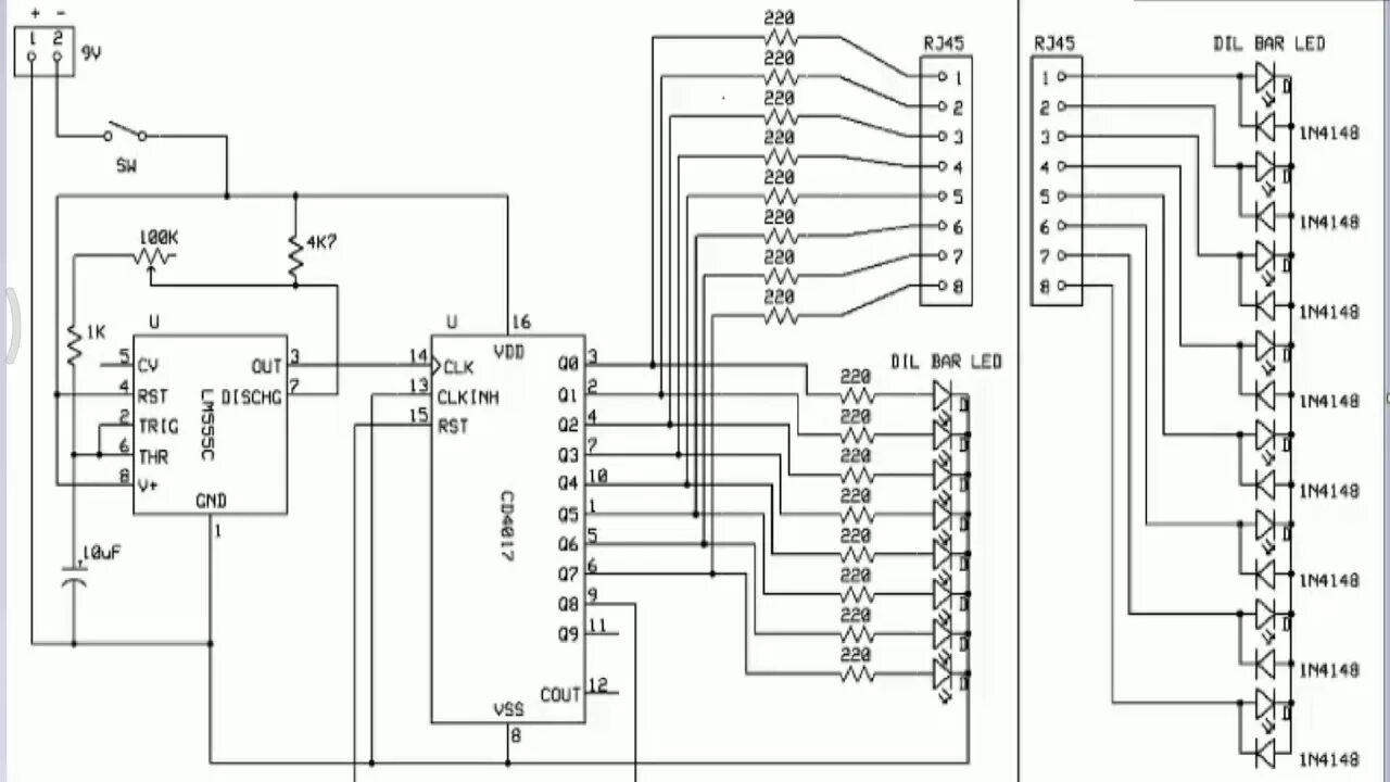 Регулятор напряжения rj45 rj11 неисправности электрическая схема Probador de cable UTP (tester LAN) - YouTube