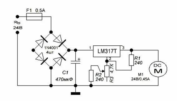 Регулятор оборотов электродвигателя своими руками схема Как уменьшить обороты двигателя 220в