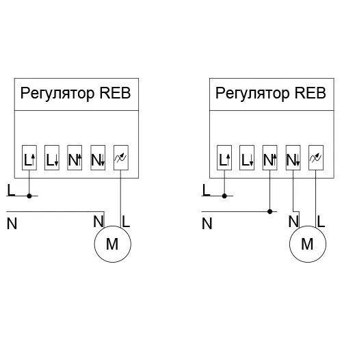 Регулятор скорости sty 1 5 схема подключения Регулятор скорости электронный Reb-2.5N soler palau