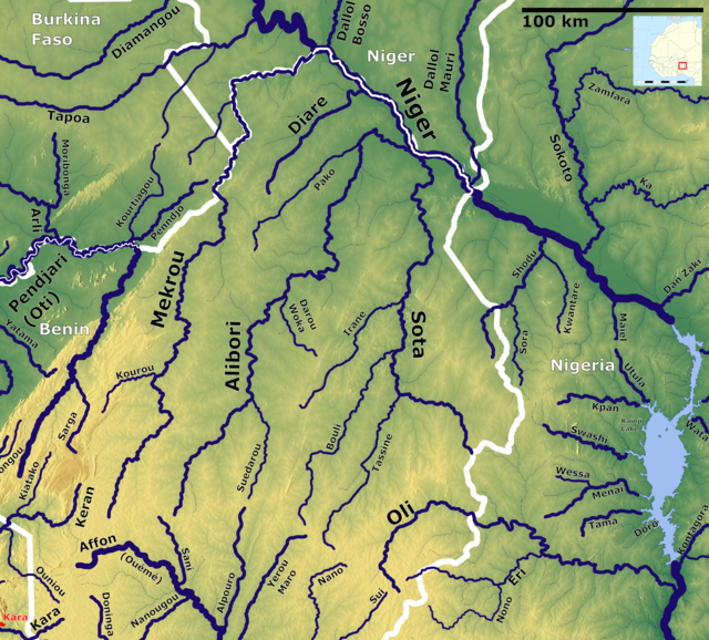 Река аракара фото Tassiné River - Wikipedia