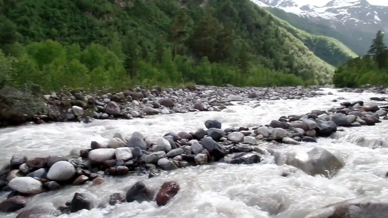 Река баксан фото Река Терскол, она течёт с Эльбруса и впадает в реку Баксан. 11.06.19 - YouTube