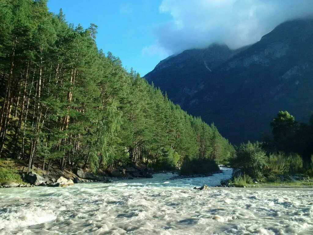 Река баксан фото Река Баксан в Кабардино-Балкарии - непокорная дочь Эльбруса - Gkd.ru