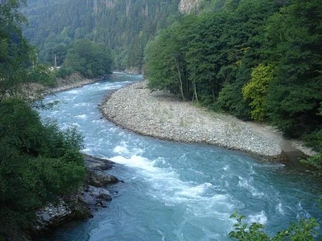 Река белая краснодарский край фото Изумрудная вода реки Белой, Адыгея Интересный контент в группе курорты КЧР КБР и