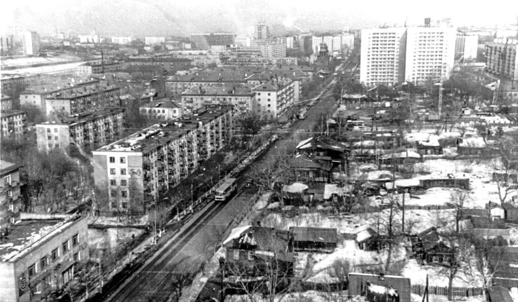 Река большевистская ул 45 1 фото Панорама улицы Большевистской. г.Пермь. 1980-86гг. 2023 ПРАВЫЙ БЕРЕГ Пермь ВКонт